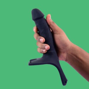 Reusable Silicone Dragon Condom Curve With Belt
